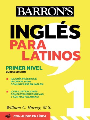 cover image of Ingles Para Latinos, Level 1 + Online Audio